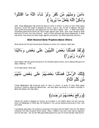 A compilation of the Abridged Tafsir Ibn Kathir Volumes 1 - 10  ( commentary of the meaning ) 