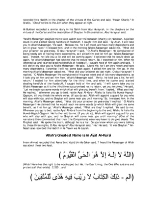 A compilation of the Abridged Tafsir Ibn Kathir Volumes 1 - 10  ( commentary of the meaning ) 