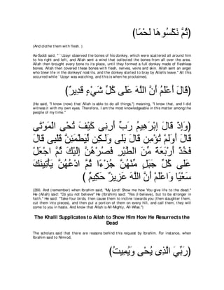 A compilation of the Abridged Tafsir Ibn Kathir Volumes 1 - 10  ( commentary of the meaning ) 