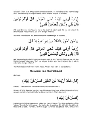 A compilation of the Abridged Tafsir Ibn Kathir Volumes 1 - 10  ( commentary of the meaning ) 