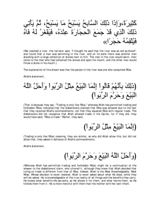 A compilation of the Abridged Tafsir Ibn Kathir Volumes 1 - 10  ( commentary of the meaning ) 