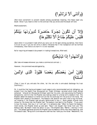 A compilation of the Abridged Tafsir Ibn Kathir Volumes 1 - 10  ( commentary of the meaning ) 