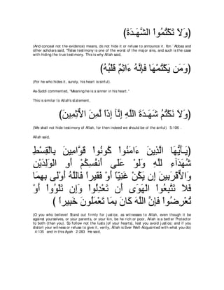A compilation of the Abridged Tafsir Ibn Kathir Volumes 1 - 10  ( commentary of the meaning ) 