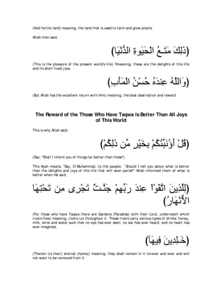 A compilation of the Abridged Tafsir Ibn Kathir Volumes 1 - 10  ( commentary of the meaning ) 