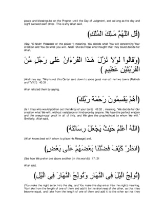 A compilation of the Abridged Tafsir Ibn Kathir Volumes 1 - 10  ( commentary of the meaning ) 