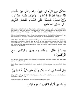 A compilation of the Abridged Tafsir Ibn Kathir Volumes 1 - 10  ( commentary of the meaning ) 