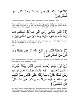 A compilation of the Abridged Tafsir Ibn Kathir Volumes 1 - 10  ( commentary of the meaning ) 