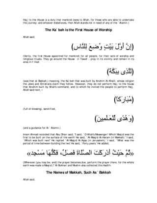 A compilation of the Abridged Tafsir Ibn Kathir Volumes 1 - 10  ( commentary of the meaning ) 