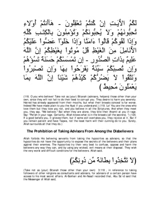 A compilation of the Abridged Tafsir Ibn Kathir Volumes 1 - 10  ( commentary of the meaning ) 