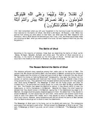 A compilation of the Abridged Tafsir Ibn Kathir Volumes 1 - 10  ( commentary of the meaning ) 