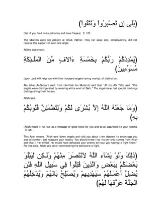 A compilation of the Abridged Tafsir Ibn Kathir Volumes 1 - 10  ( commentary of the meaning ) 