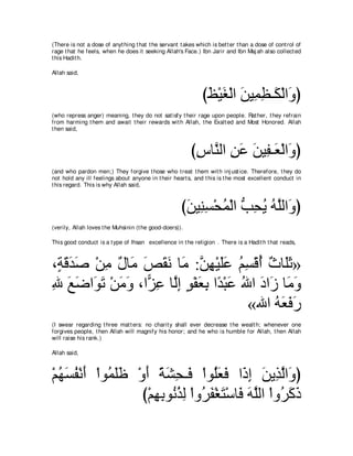 A compilation of the Abridged Tafsir Ibn Kathir Volumes 1 - 10  ( commentary of the meaning ) 