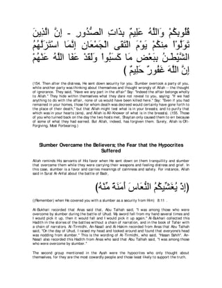 A compilation of the Abridged Tafsir Ibn Kathir Volumes 1 - 10  ( commentary of the meaning ) 