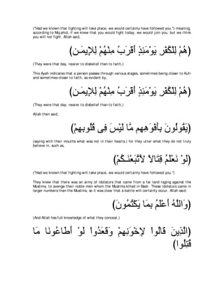 A compilation of the Abridged Tafsir Ibn Kathir Volumes 1 - 10  ( commentary of the meaning ) 