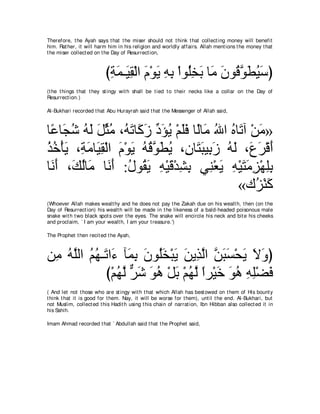 A compilation of the Abridged Tafsir Ibn Kathir Volumes 1 - 10  ( commentary of the meaning ) 