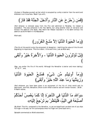 A compilation of the Abridged Tafsir Ibn Kathir Volumes 1 - 10  ( commentary of the meaning ) 