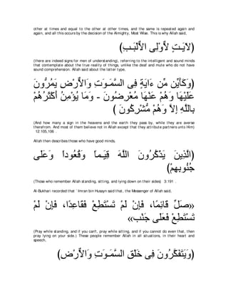 A compilation of the Abridged Tafsir Ibn Kathir Volumes 1 - 10  ( commentary of the meaning ) 