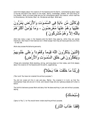 A compilation of the Abridged Tafsir Ibn Kathir Volumes 1 - 10  ( commentary of the meaning ) 