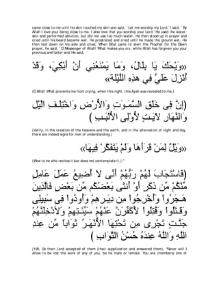 A compilation of the Abridged Tafsir Ibn Kathir Volumes 1 - 10  ( commentary of the meaning ) 