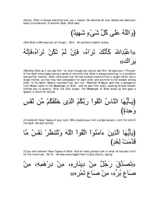 A compilation of the Abridged Tafsir Ibn Kathir Volumes 1 - 10  ( commentary of the meaning ) 