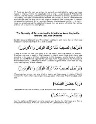 A compilation of the Abridged Tafsir Ibn Kathir Volumes 1 - 10  ( commentary of the meaning ) 