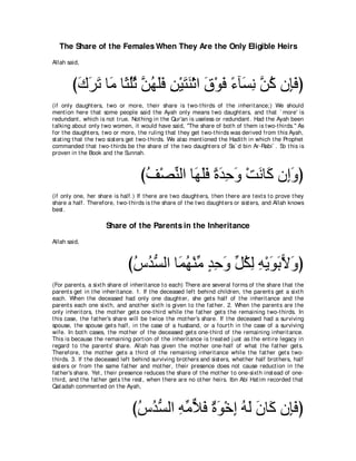 A compilation of the Abridged Tafsir Ibn Kathir Volumes 1 - 10  ( commentary of the meaning ) 