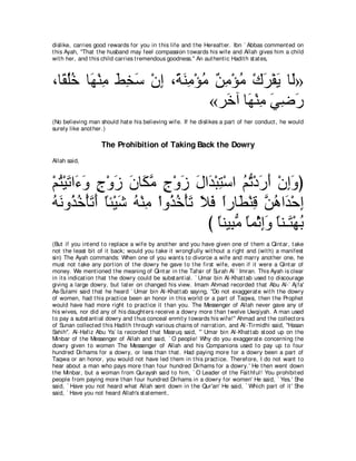 A compilation of the Abridged Tafsir Ibn Kathir Volumes 1 - 10  ( commentary of the meaning ) 