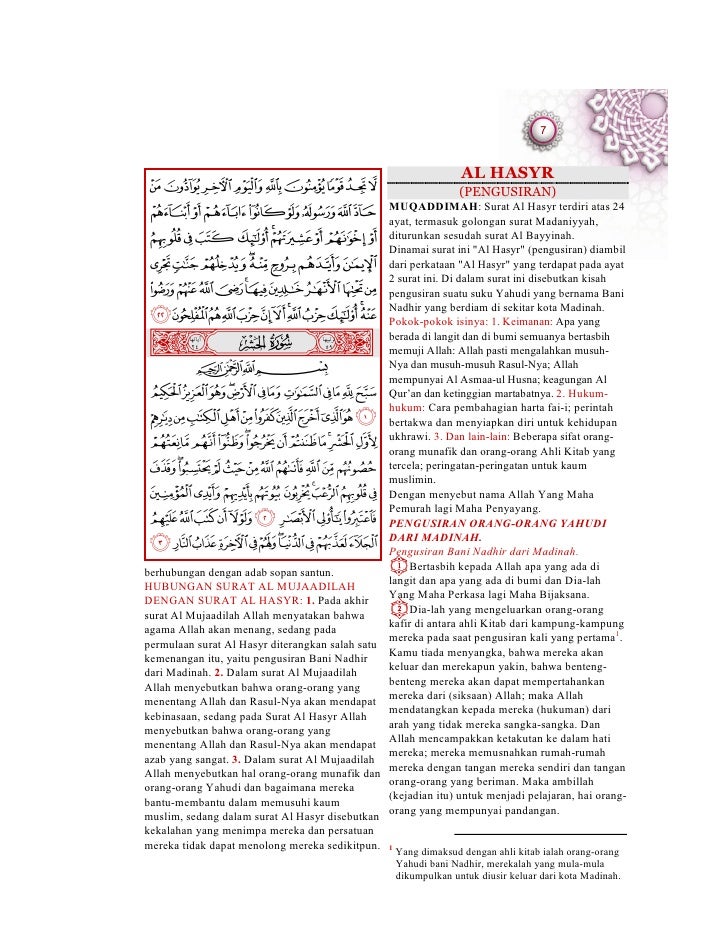 Tafsir Al Quran Indonesia