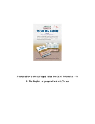 Tafsir ibn kathir (all 10 volumes) | PDF