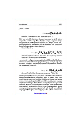 Tafsir ibnu katsir juz 13