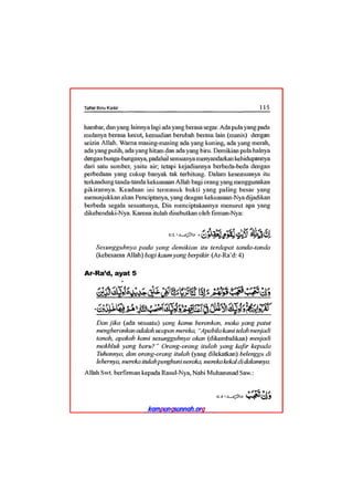 Tafsir ibnu katsir juz 13