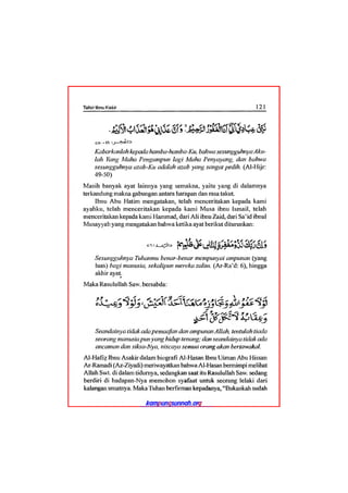 Tafsir ibnu katsir juz 13