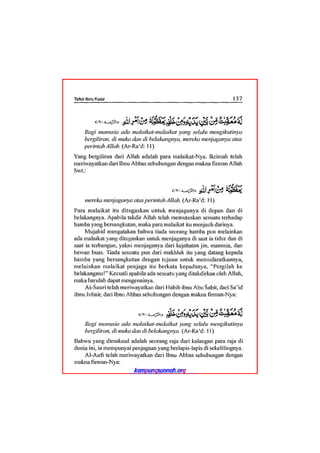 Tafsir ibnu katsir juz 13