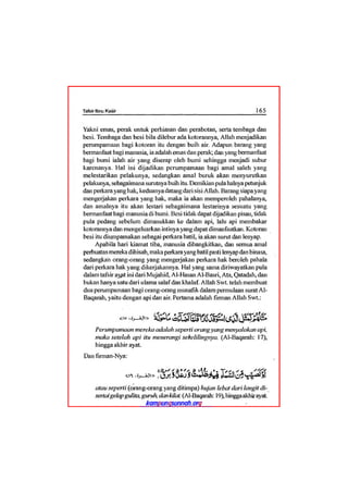 Tafsir ibnu katsir juz 13