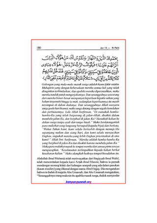Tafsir ibnu katsir juz 13