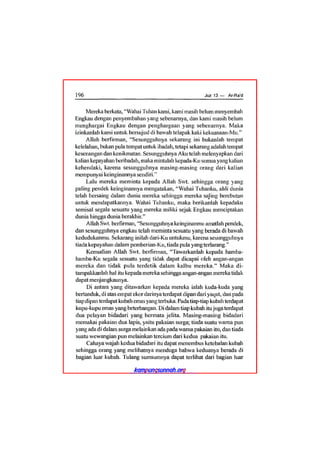 Tafsir ibnu katsir juz 13