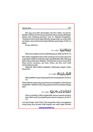 Tafsir ibnu katsir juz 13