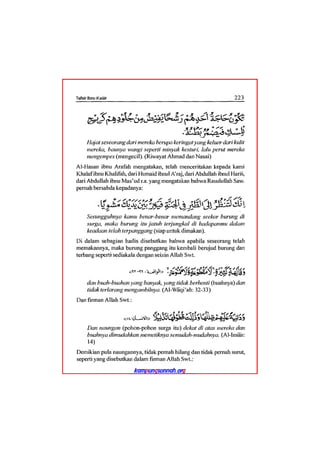 Tafsir ibnu katsir juz 13