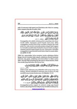 Tafsir ibnu katsir juz 13