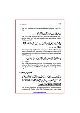 Tafsir ibnu katsir juz 13