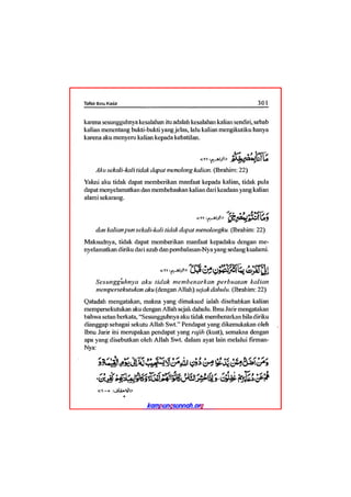 Tafsir ibnu katsir juz 13