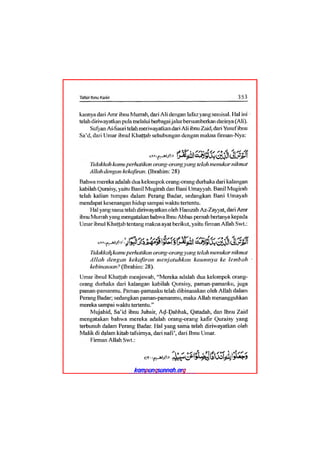 Tafsir ibnu katsir juz 13