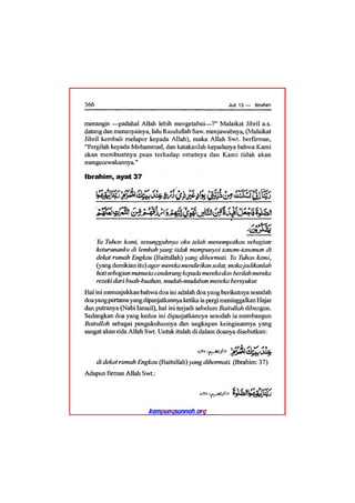 Tafsir ibnu katsir juz 13