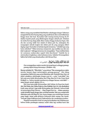 Tafsir ibnu katsir juz 13