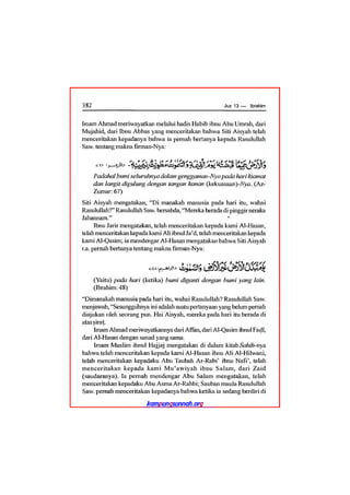 Tafsir ibnu katsir juz 13