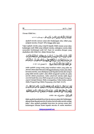 Tafsir ibnu katsir juz 13