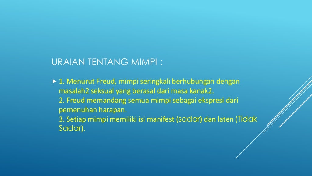 tafsir mimpi menurut islam