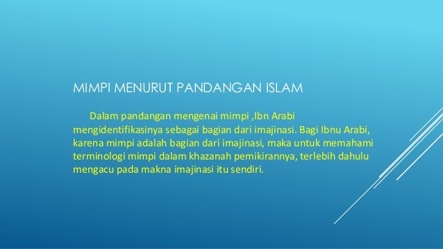 Tafsir Mimpi Menurut Islam Ibnu Sirin Pdf - Abu Nafiz