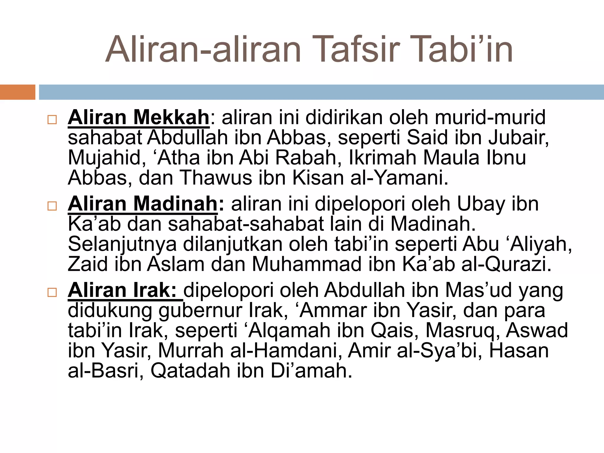 Tafsir Periode Tabi'in.pptx