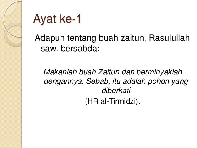 Tafsir qs at tiin �pahala yang tak pernah terputus�